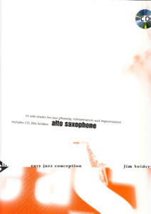 Easy Jazz Conception for Alto Sax + CD