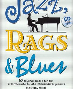 Jazz, Rags & Blues Book 3 + CD - Mier, Martha