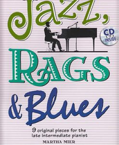 Jazz, Rags & Blues Book 4 + CD - Mier, Martha