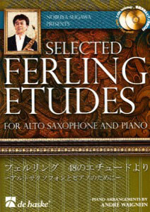 Selected Ferling Etudes + 2CD Alto Sax