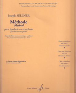 Méthode pour Hautbois ou Saxophone V. 1º