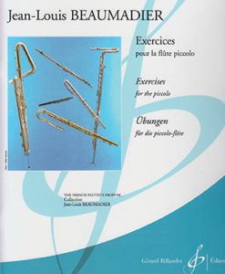 Exercices pour la Flûte Piccolo - Beaumadier, Jean-Louis