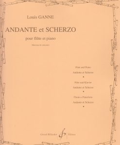 Andante et Scherzo - Ganne, Louis