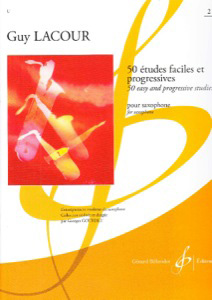 50 Etudes Faciles et Progressives Vol. 2 - Lacour, Guy