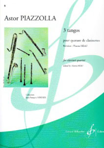 3 Tangos pour Quatuor de Clarinettes - Piazzolla, Astor