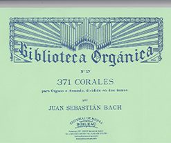 371 Corales. Tomo Primero. Nº 57 - Bach, Johann S.