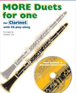 More Duets for One Clarinet + CD - Cox, Heather