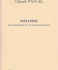 Sonatine - Pascal, Claude