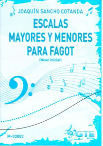 Escalas Mayores y Menores para Fagot - Sancho Cotanda, Joaquín