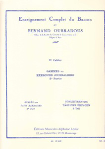 Enseignement Complet du Basson Vol. 2 - Oubradous, Fernand