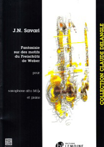 Fantaisie sur des Motifs du Freischütz de Weber - Savari, Jerome