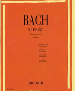21 Pezzi per Clarinetto - Bach, Johann S./ Giampieri, Alamiro