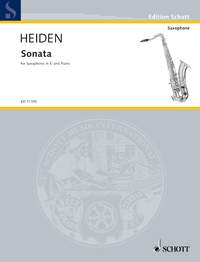 Sonata for Saxophone in E Flat - Heiden, Bernhard