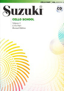 Suzuki Cello School Vol. 2 + CD - Suzuki