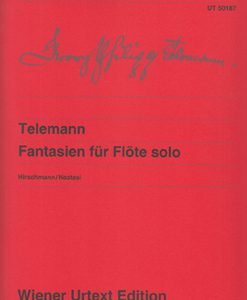Fantasien für Flöte Solo - Telemann, Georg